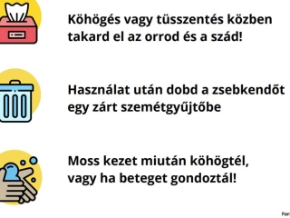Magyar Vöröskereszt: így csökkentsd a járvány terjedésének esélyét! - fotó: 