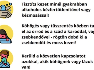 Magyar Vöröskereszt: így csökkentsd a járvány terjedésének esélyét! - fotó: 