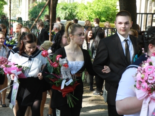 Ballagás: Kereskedelmi iskola - fotó: Ónodi Zoltán