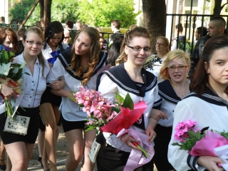 Ballagás: Kereskedelmi iskola - fotó: Ónodi Zoltán