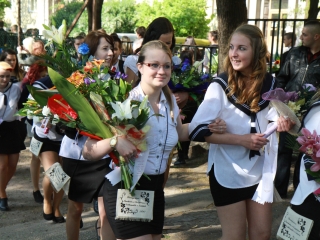 Ballagás: Kereskedelmi iskola - fotó: Ónodi Zoltán