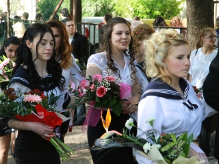 Ballagás: Kereskedelmi iskola - fotó: Ónodi Zoltán