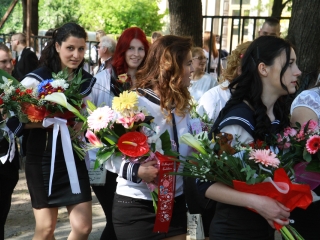 Ballagás: Kereskedelmi iskola - fotó: Ónodi Zoltán