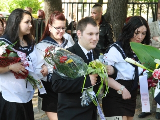 Ballagás: Kereskedelmi iskola - fotó: Ónodi Zoltán