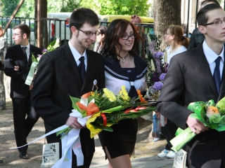 Ballagás: Kereskedelmi iskola - fotó: Ónodi Zoltán