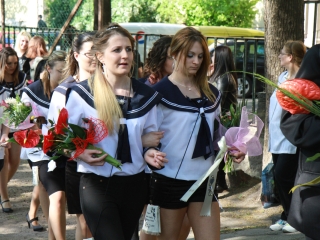 Ballagás: Kereskedelmi iskola - fotó: Ónodi Zoltán