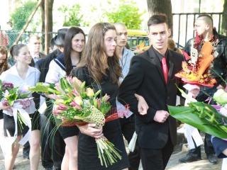 Ballagás: Kereskedelmi iskola - fotó: Ónodi Zoltán