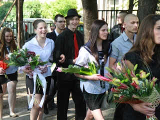 Ballagás: Kereskedelmi iskola - fotó: Ónodi Zoltán