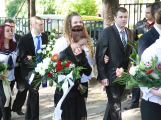 Ballagás: Kereskedelmi iskola - fotó: Ónodi Zoltán