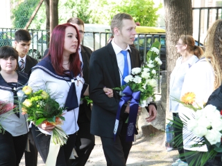 Ballagás: Kereskedelmi iskola - fotó: Ónodi Zoltán