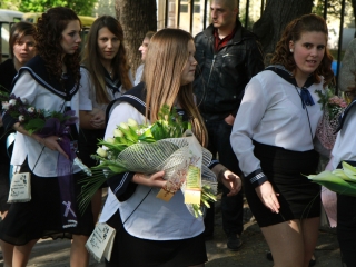 Ballagás: Kereskedelmi iskola - fotó: Ónodi Zoltán