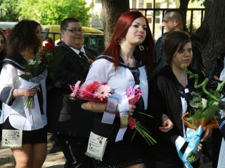 Ballagás: Kereskedelmi iskola - fotó: Ónodi Zoltán