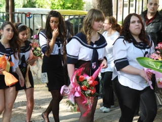 Ballagás: Kereskedelmi iskola - fotó: Ónodi Zoltán