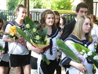 Ballagás: Kereskedelmi iskola - fotó: Ónodi Zoltán