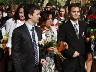 Ballagás: Kereskedelmi iskola - fotó: Ónodi Zoltán