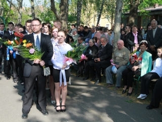 Ballagás: Kereskedelmi iskola - fotó: Ónodi Zoltán