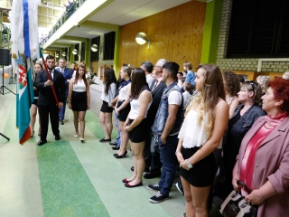 Ballagás a Dunaferr iskolában - fotó: Ónodi Zoltán