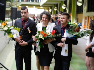 Ballagás a Dunaferr iskolában - fotó: Ónodi Zoltán