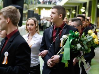 Ballagás a Dunaferr iskolában - fotó: Ónodi Zoltán