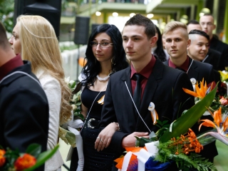 Ballagás a Dunaferr iskolában - fotó: Ónodi Zoltán