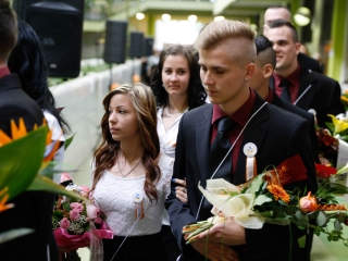 Ballagás a Dunaferr iskolában - fotó: Ónodi Zoltán