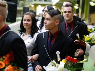 Ballagás a Dunaferr iskolában - fotó: Ónodi Zoltán