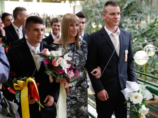 Ballagás a Dunaferr iskolában - fotó: Ónodi Zoltán