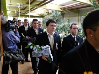 Ballagás a Dunaferr iskolában - fotó: Ónodi Zoltán