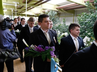 Ballagás a Dunaferr iskolában - fotó: Ónodi Zoltán