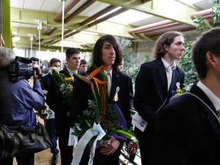 Ballagás a Dunaferr iskolában - fotó: Ónodi Zoltán