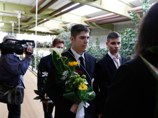 Ballagás a Dunaferr iskolában - fotó: Ónodi Zoltán