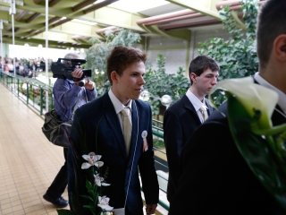 Ballagás a Dunaferr iskolában - fotó: Ónodi Zoltán