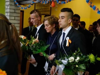 Ballagás a Dunaferr iskolában - fotó: Ónodi Zoltán