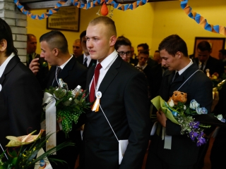 Ballagás a Dunaferr iskolában - fotó: Ónodi Zoltán