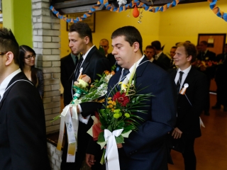 Ballagás a Dunaferr iskolában - fotó: Ónodi Zoltán