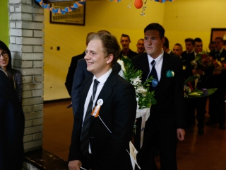 Ballagás a Dunaferr iskolában - fotó: Ónodi Zoltán