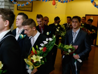 Ballagás a Dunaferr iskolában - fotó: Ónodi Zoltán