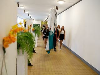 Ballagás a Dunaferr iskolában - fotó: Ónodi Zoltán