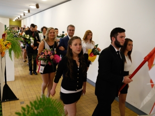 Ballagás a Dunaferr iskolában - fotó: Ónodi Zoltán