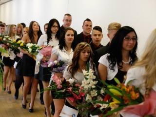 Ballagás a Dunaferr iskolában - fotó: Ónodi Zoltán