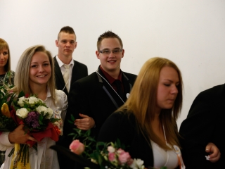 Ballagás a Dunaferr iskolában - fotó: Ónodi Zoltán