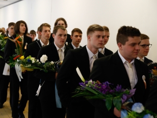 Ballagás a Dunaferr iskolában - fotó: Ónodi Zoltán