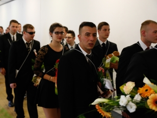 Ballagás a Dunaferr iskolában - fotó: Ónodi Zoltán