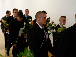 Ballagás a Dunaferr iskolában - fotó: Ónodi Zoltán