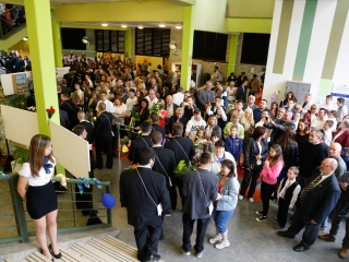 Ballagás a Dunaferr iskolában - fotó: Ónodi Zoltán