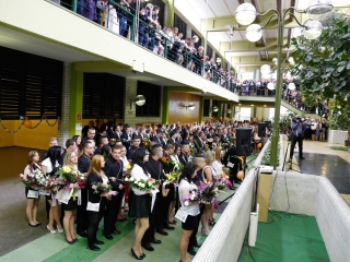 Ballagás a Dunaferr iskolában - fotó: Ónodi Zoltán