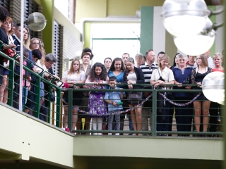 Ballagás a Dunaferr iskolában - fotó: Ónodi Zoltán