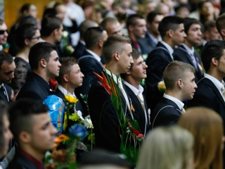 Ballagás a Dunaferr iskolában - fotó: Ónodi Zoltán