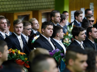 Ballagás a Dunaferr iskolában - fotó: Ónodi Zoltán