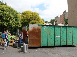 Gyűjtőakció a Rómain: mindent bele! - fotó: 